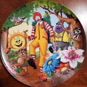 Mcdonald's 2003 Camping Vintage Plate - Brand New